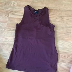 Nike dri-fit pro sports tank maroon size small